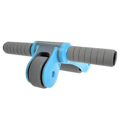 Fitness Gym Folding Power Roller Abdominal Dual Bearing Wheels Muscle Training Equipment